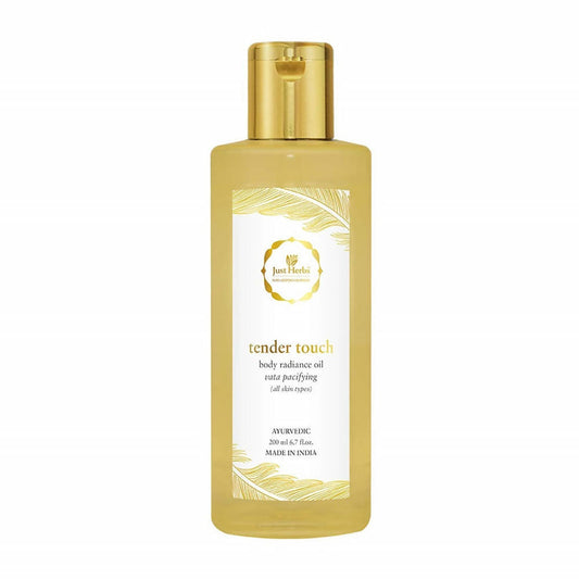 Buy Just Herbs Tender Touch Body Radiance Oil from DrMediCart, Ship from India to USA