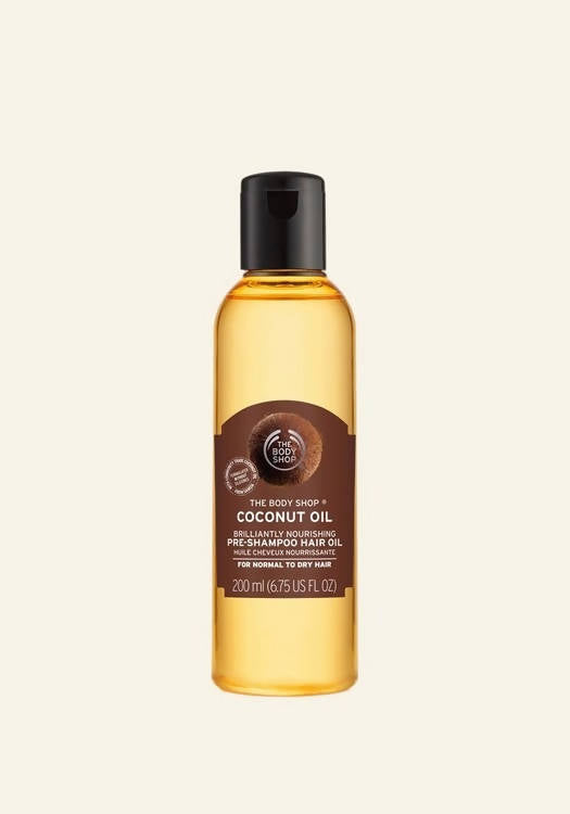 Buy The Body Shop Coconut Oil Brillantly Nourishing Pre-Shampoo Hair Oil from DrMediCart, Ship from India to USA