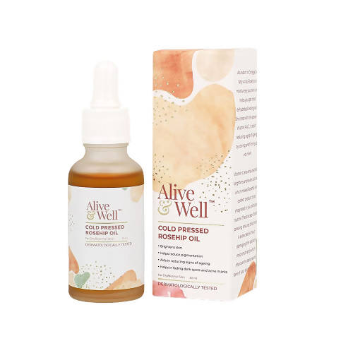 Buy Alive & Well Cold Pressed Rosehip Face Oil from DrMediCart, Ship from India to USA