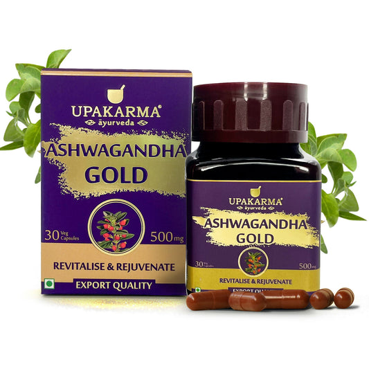 Upakarma Ayurveda Ashwagandha Gold Capsules