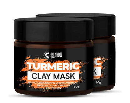 Beardo Turmeric Clay Mask