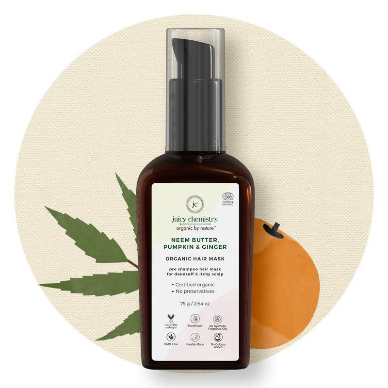 Juicy Chemistry Neem Butter, Pumpkin & Ginger Hair Mask