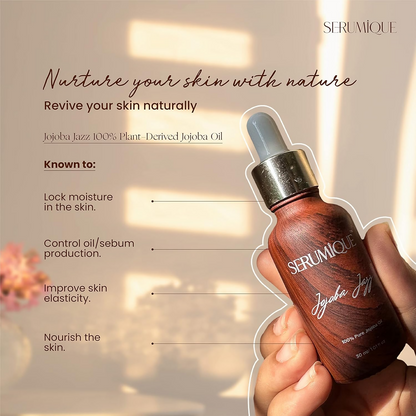 Serumique 100% Pure Jojoba Face Oil