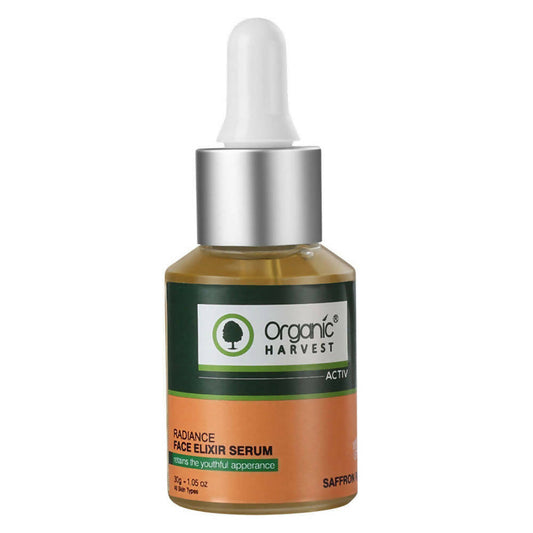 Organic Harvest Activ Saffron Radiance Face Elixir Serum
