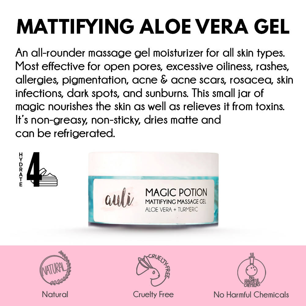 Buy Auli Magic Potion Mattifying Massage Gel from DrMediCart, Ship from India to USA