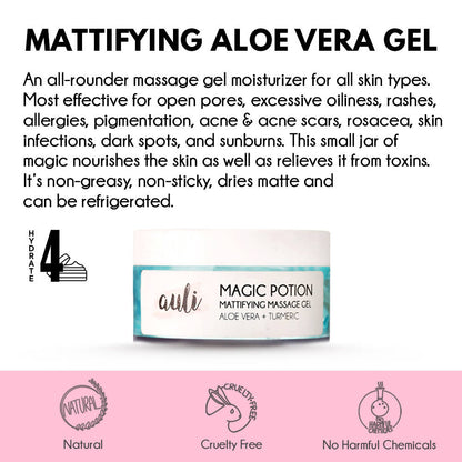Buy Auli Magic Potion Mattifying Massage Gel from DrMediCart, Ship from India to USA