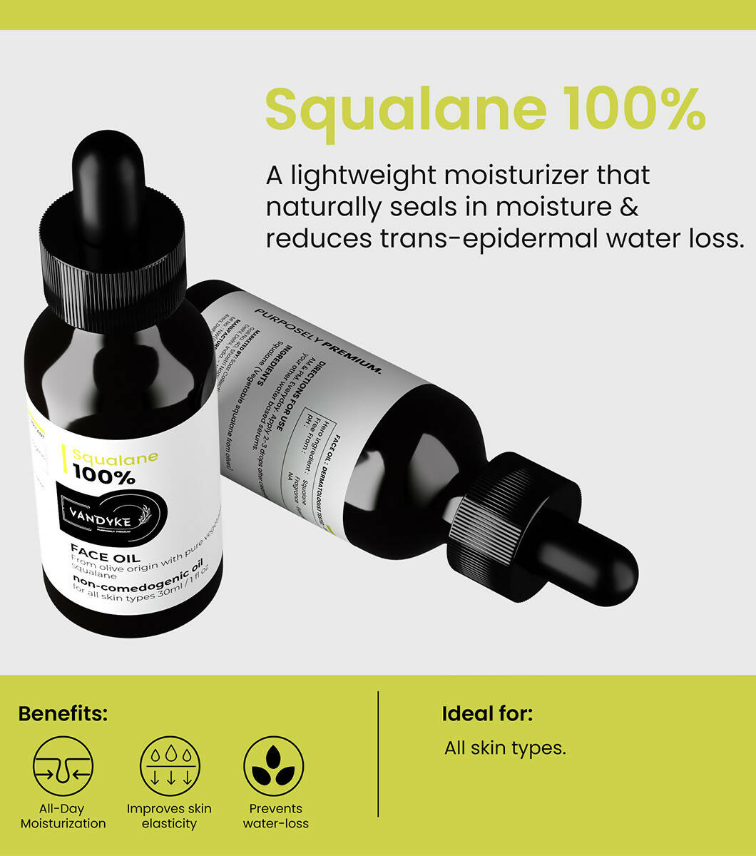 Vandyke Squalane 100% Face Oil