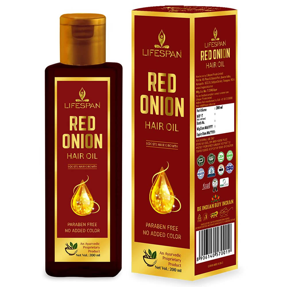 LifeSpan Red Onion Hair Oil