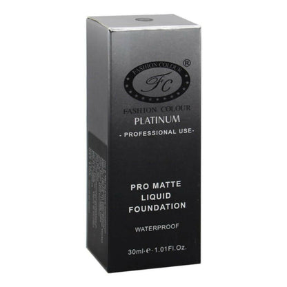 Fashion Colour Pro Matte Liquid Foundation-Vanila (Medium Skin Tone)