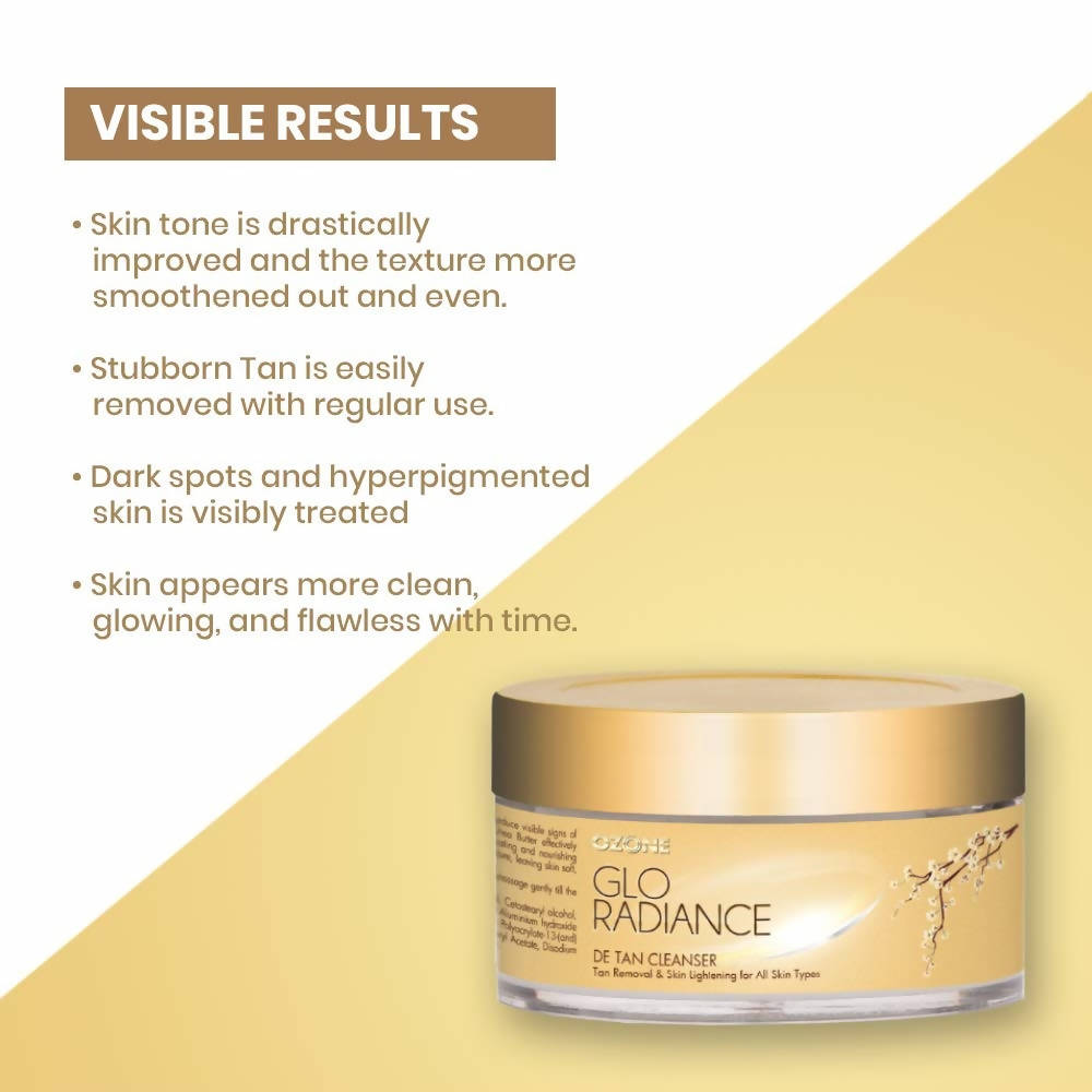 Ozone Glo Radiance De Tan Cleanser