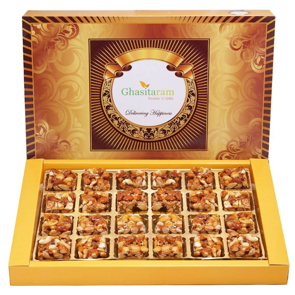 Ghasitaram Gud (Jaggery) Dry Fruit Bites With No Added Sugar