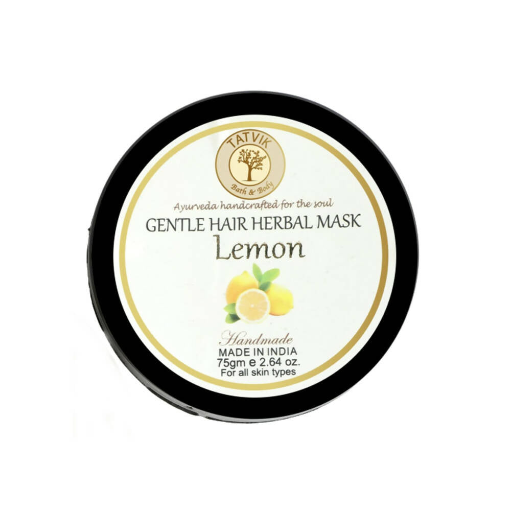 Buy Tatvik Ayurveda Lemon Gentle Herbal Hair Mask from DrMediCart, Ship from India to USA