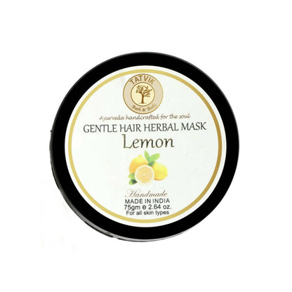 Buy Tatvik Ayurveda Lemon Gentle Herbal Hair Mask from DrMediCart, Ship from India to USA