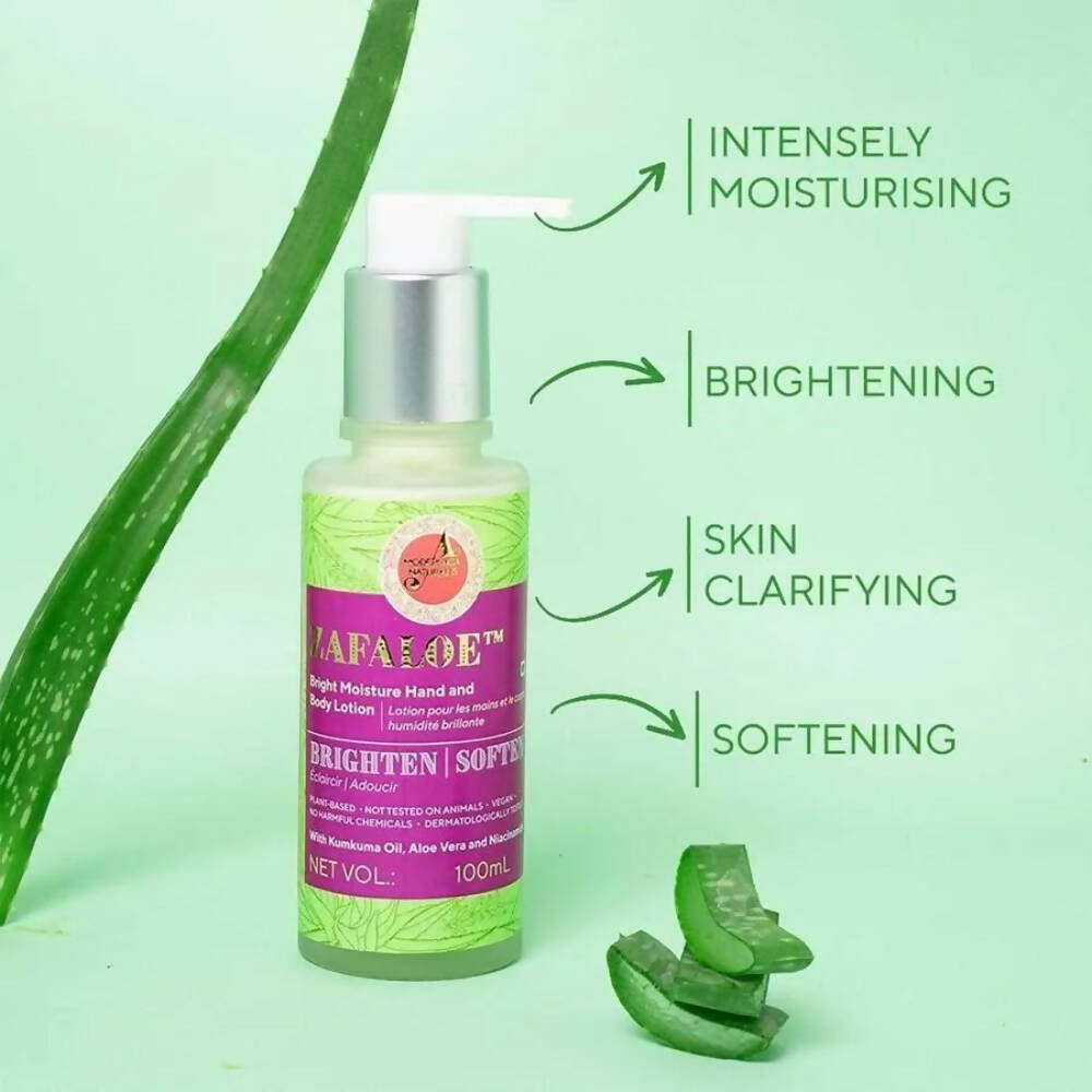 A. Modernica Naturalis Zafaloe Bright Moisture Hand & Body Lotion - DrMediCart