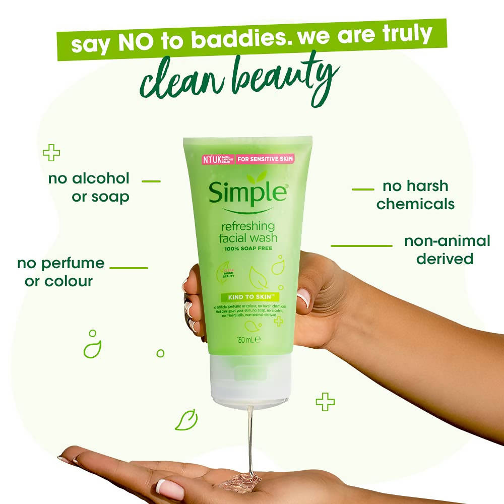 Simple Refreshing Facial Wash