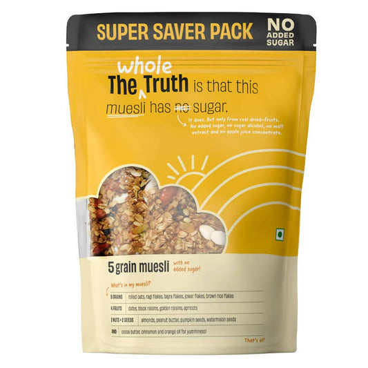 Buy The Whole Truth 5 Grain Muesli (No Added Sugar) from DrMediCart, Ship from India to USA