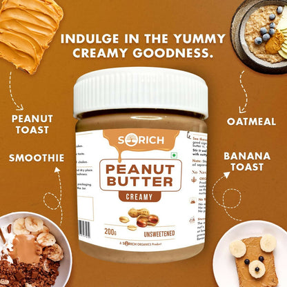 Sorich Organics All Natural Creamy Peanut Buttery
