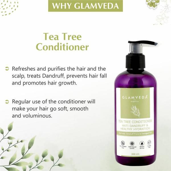Glamveda Anti Dandruff & Healthy Hydration Tea Tree Conditioner