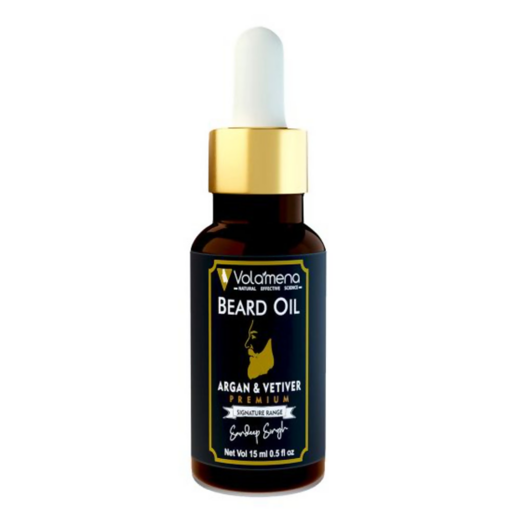Volamena Argan & Vetiver Premium Beard Oil