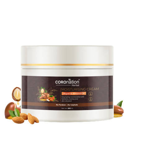 Coronation Herbal Moroccan Argan & Almond Oil Moisturizing Cream
