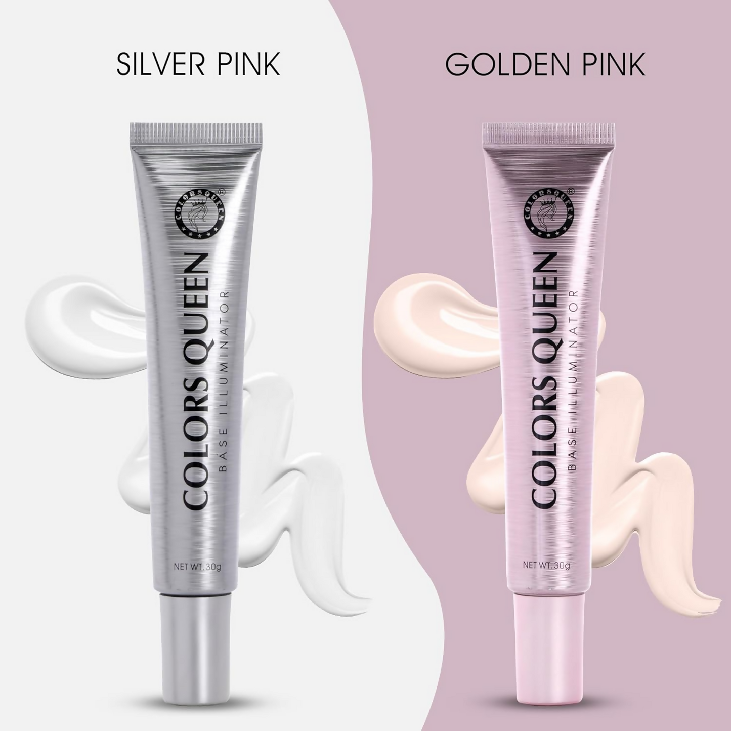 Colors Queen Base Illuminator Highlighter - Golden Pink