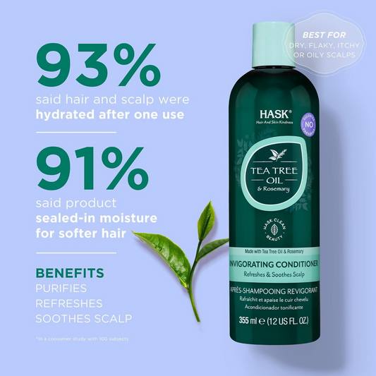 Buy HASK Tea Tree Oil & Rosemary Invigorating Conditioner from DrMediCart, Ship from India to USA