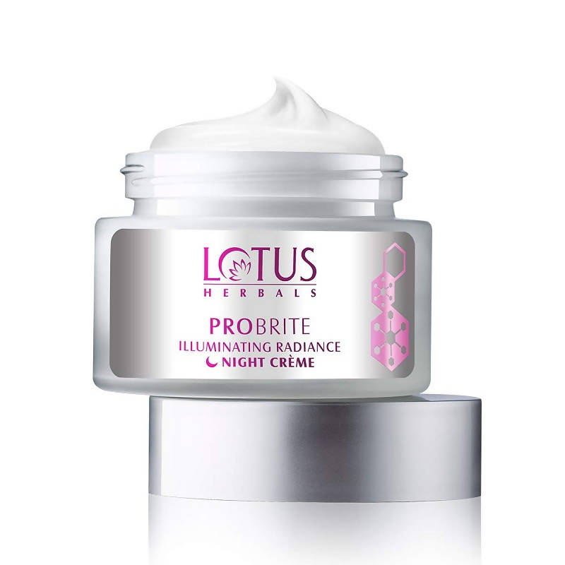 Buy Lotus Herbals Probrite Illuminating Radiance Night Creme from DrMediCart, Ship from India to USA