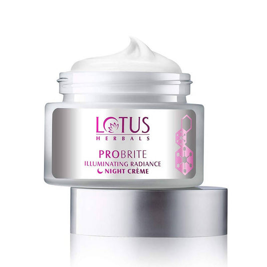 Buy Lotus Herbals Probrite Illuminating Radiance Night Creme from DrMediCart, Ship from India to USA