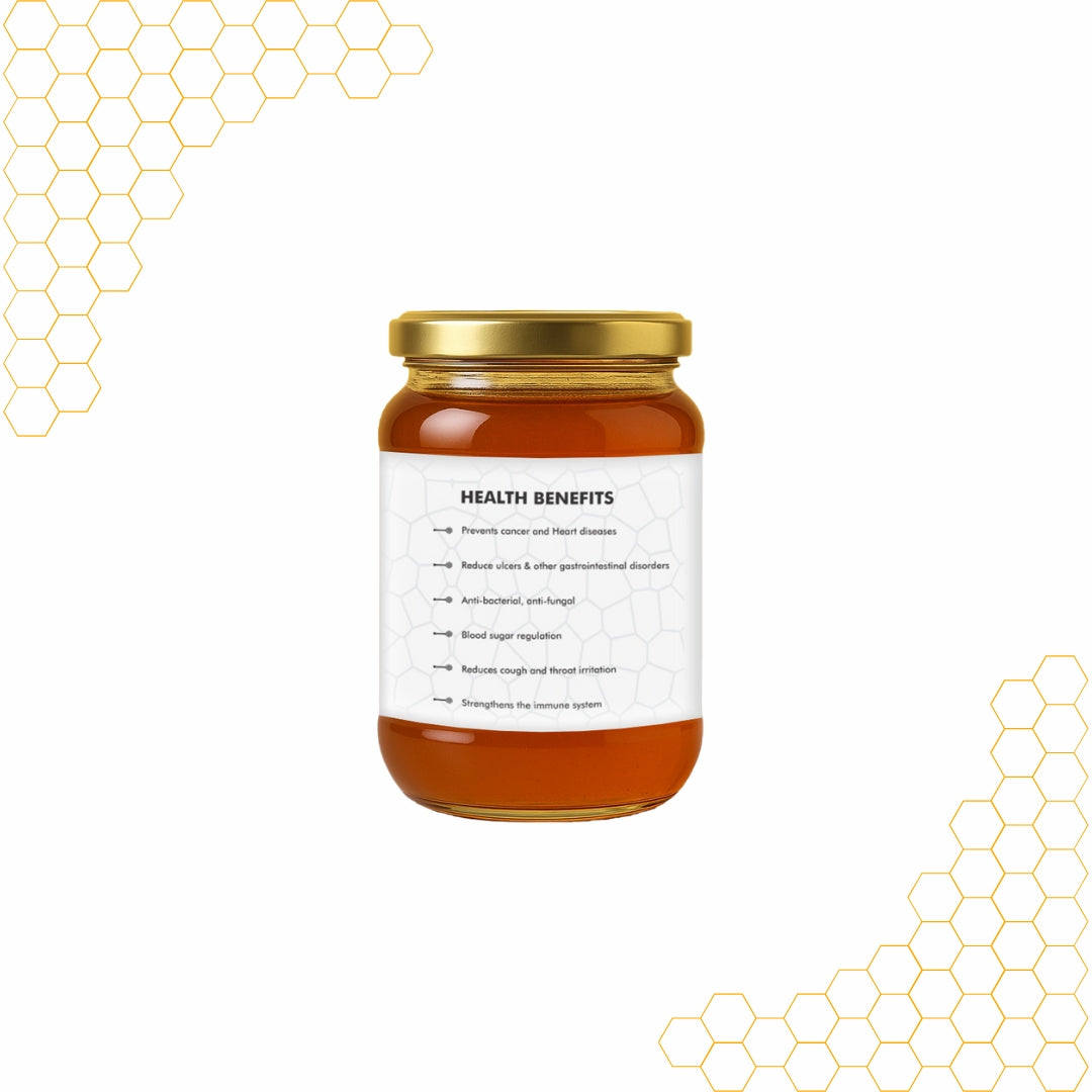 Aayug Organics Organic and Raw Honey, 100% Natural and Ayurvedic, Rich in Vitamins and Minerals