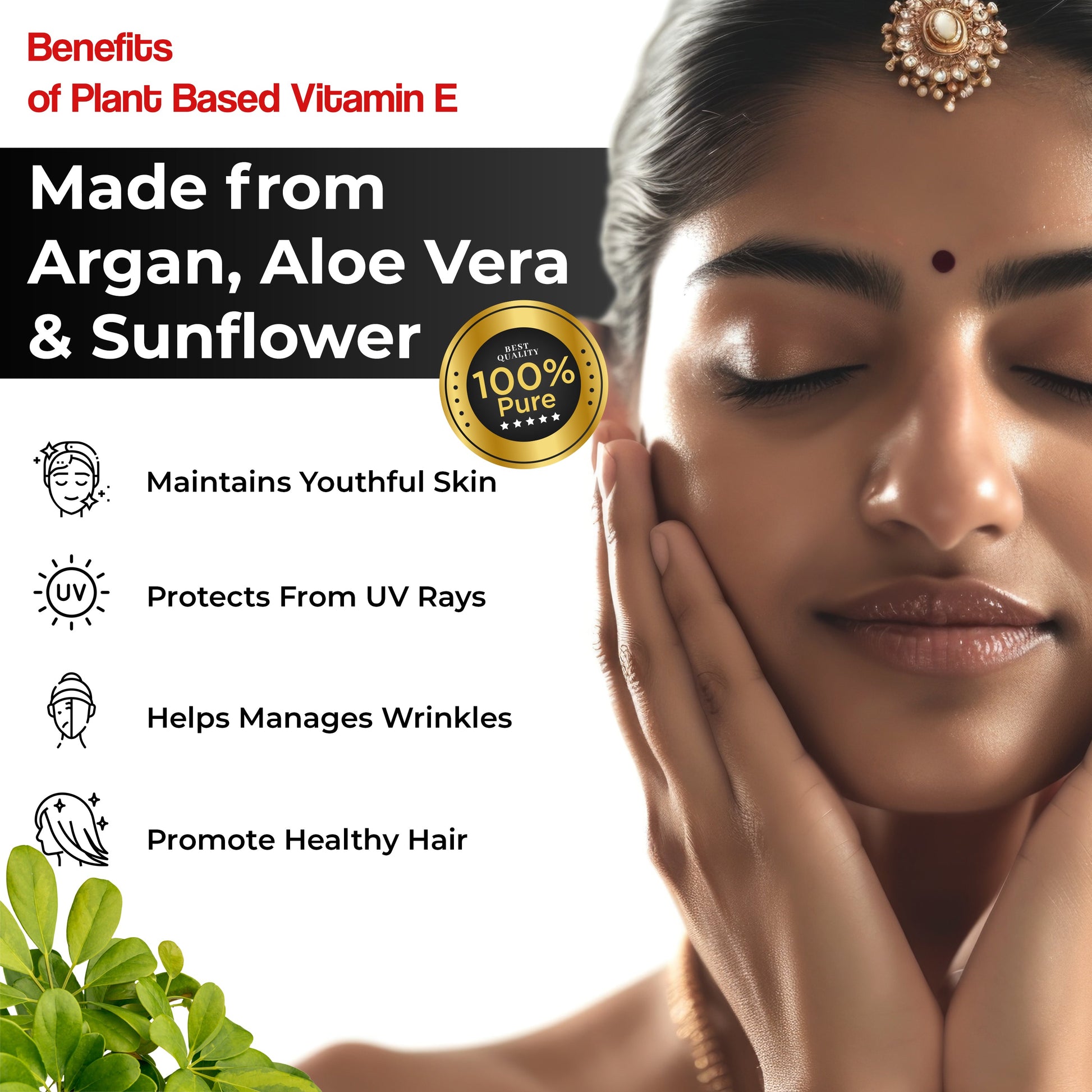 Health Veda Organics Vitamin E Capsules