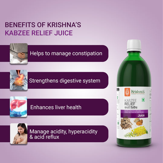 Krishna's Herbal & Ayurveda Kabzee Relief Tonic