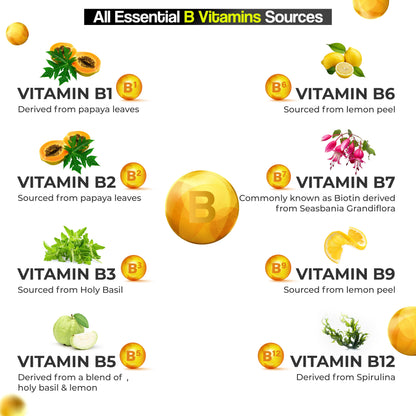 Health Veda Organics Plant Based B-Complex Tablets
