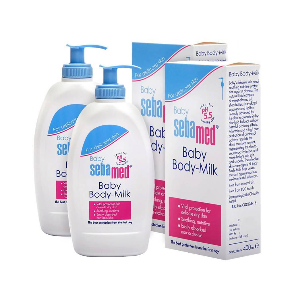 Sebamed Baby Body Milk For Dry Skin, Daily Moisturisation