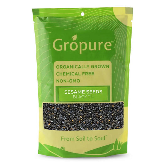 Gropure Organic Sesame Seeds Black
