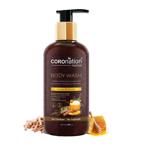 Coronation Herbal Honey and Sandal Body Wash