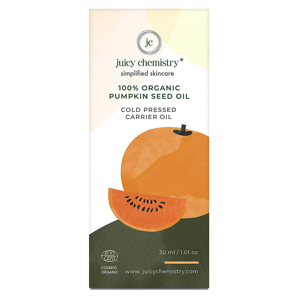 Juicy Chemistry Organic Pumpkin Seed Oil For Cold Pressed Carrier Oil