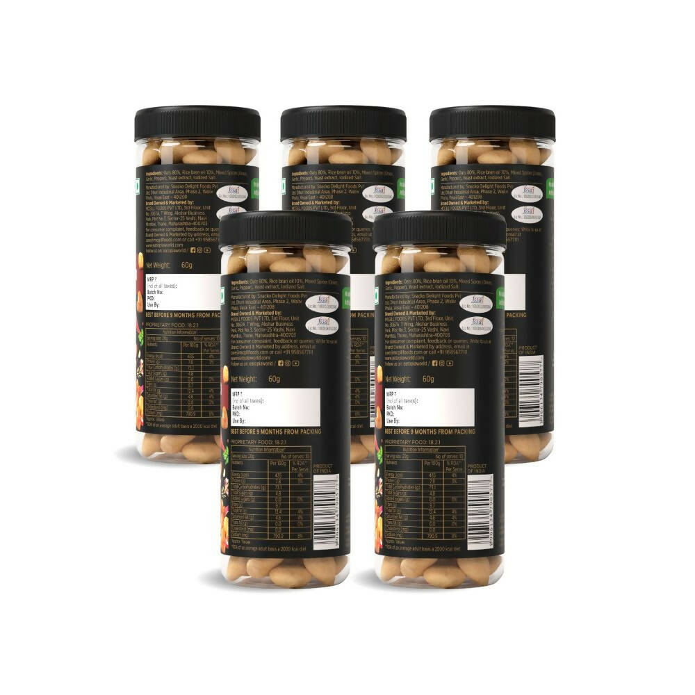 Eatopia Superfoods Oat Puffs - Masala Crunch