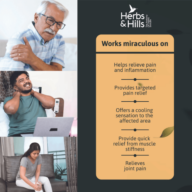Herbs & Hills Pain Relief Oil