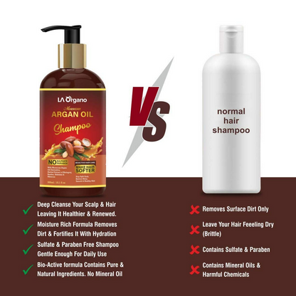 LA Organo Moroccan Argan Hair Shampoo - DrMediCart