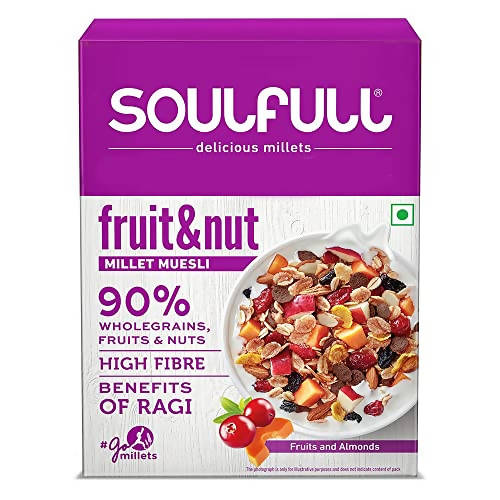 Buy Soulfull Fruit & Nut Millet Muesli from DrMediCart, Ship from India to USA