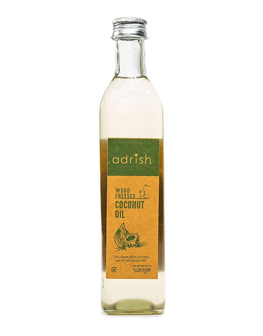 Buy Adrish Wood Pressed Coconut Oil from DrMediCart, Ship from India to USA