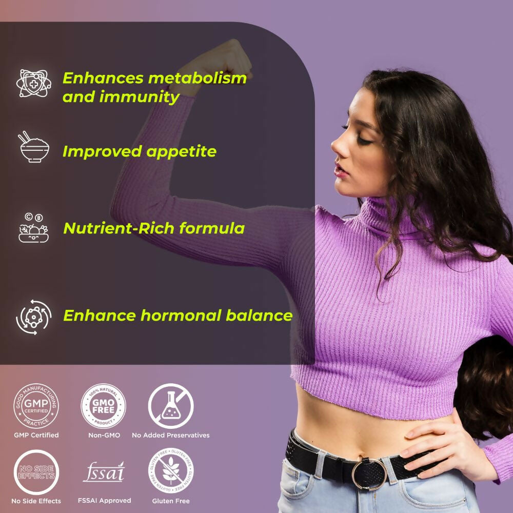Health Veda Organics Healthy Gain Tablets