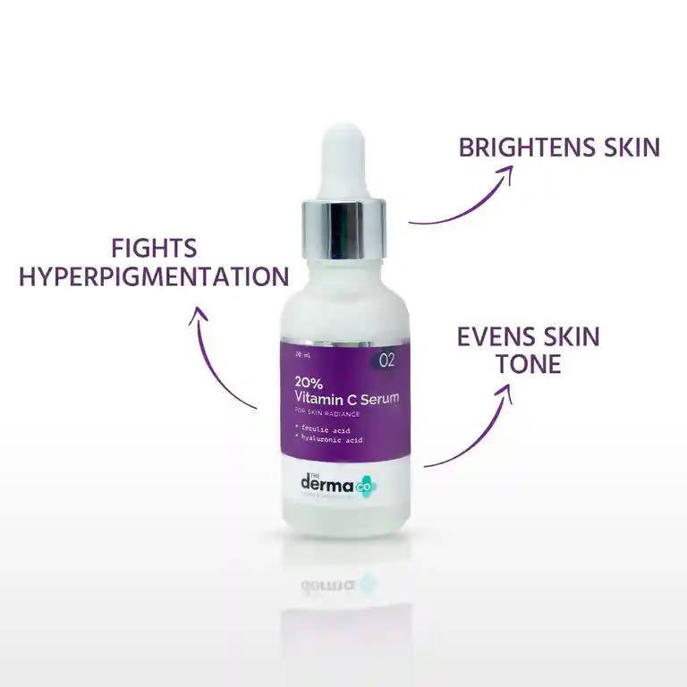 The Derma Co 20% Vitamin C Serum for Skin Radiance - Drmedicart