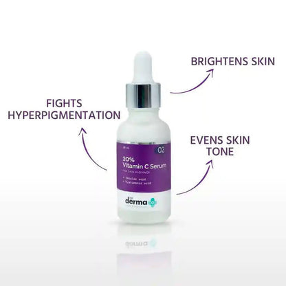 The Derma Co 20% Vitamin C Serum for Skin Radiance - Drmedicart