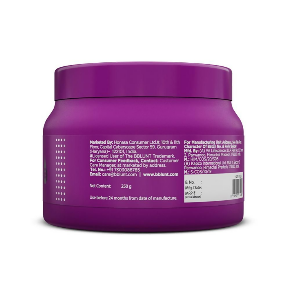BBlunt Hair Fall Control Hair Mask With Pea Protein & Caffeine