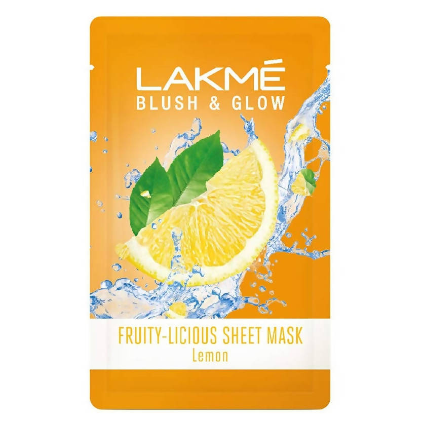 Buy Lakme Blush And Glow Lemon Sheet Mask from DrMediCart, Ship from India to USA