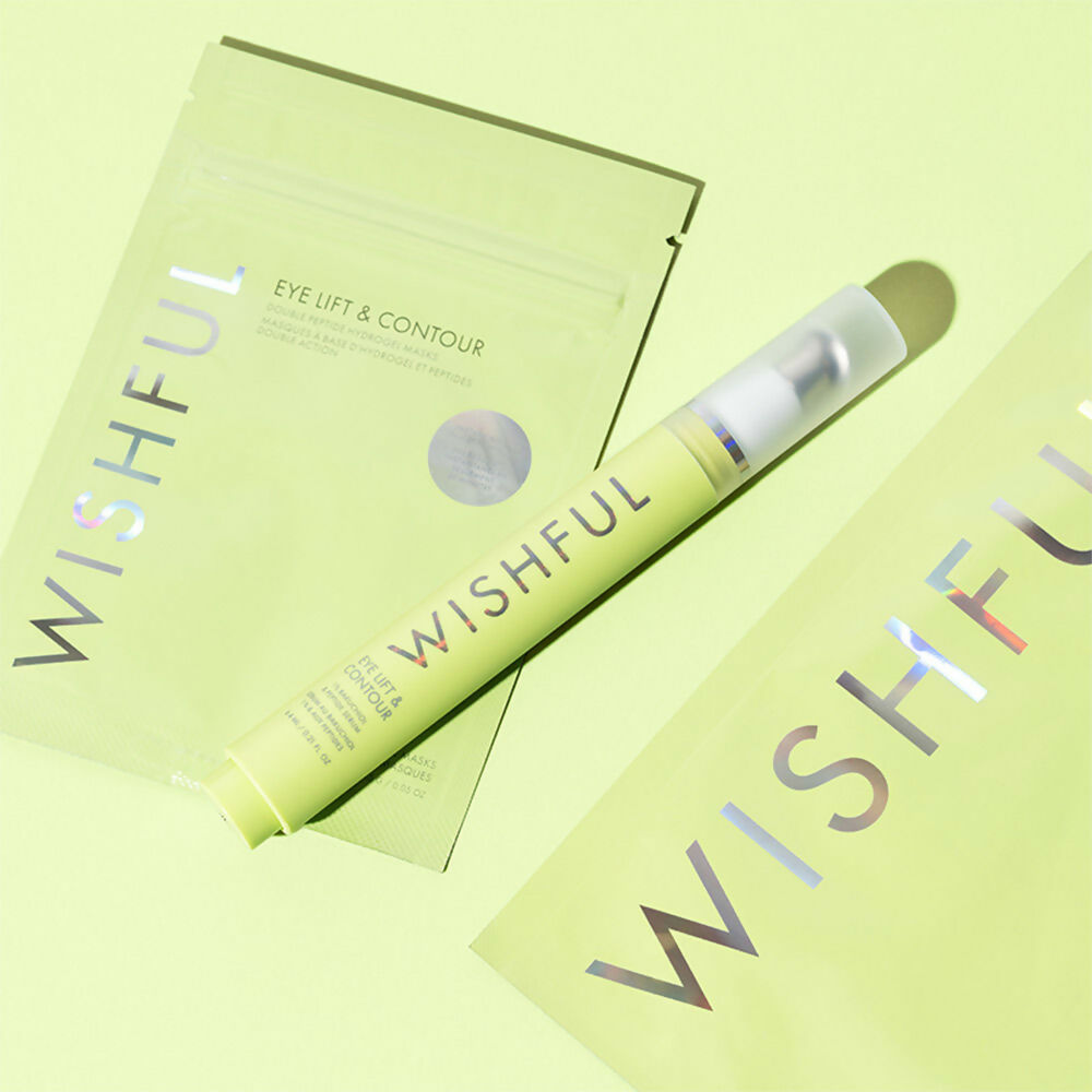 Wishful By Huda Beauty Eye Lift & Contour 1% Bakuchiol & Peptide Serum Refill - Korean Skincare