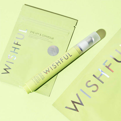 Wishful By Huda Beauty Eye Lift & Contour 1% Bakuchiol & Peptide Serum Refill - Korean Skincare
