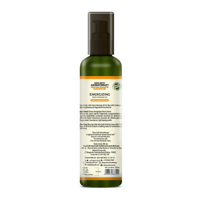 Keya Seth Aromatherapy Energizing Body Massage Oil