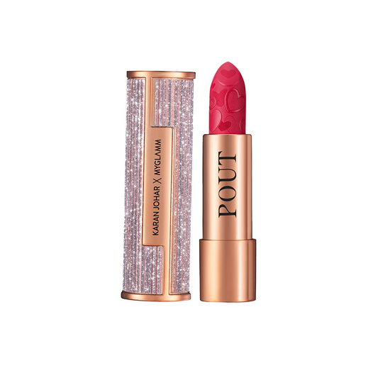 MyGlamm Pout By Karan Johar Intense Matte Plumping Lipstick - Dramatic Pout